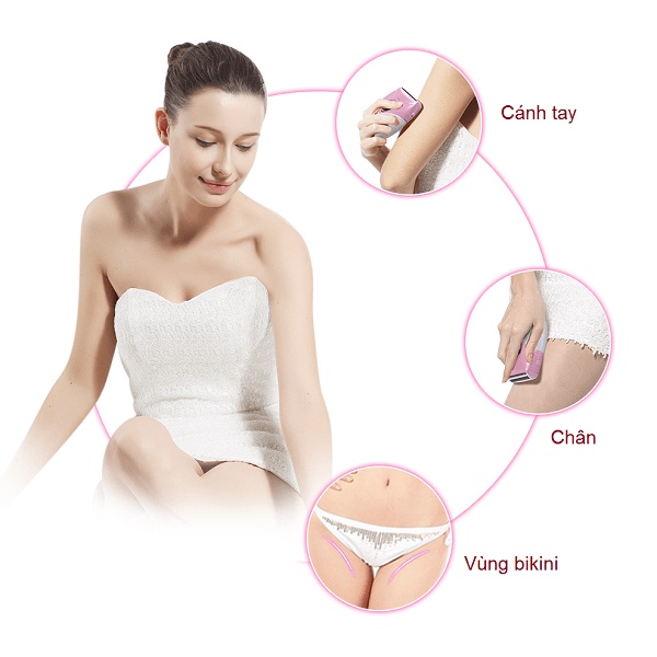 Máy làm sạch lông toàn thân cho nữ TouchBeauty - TB1459