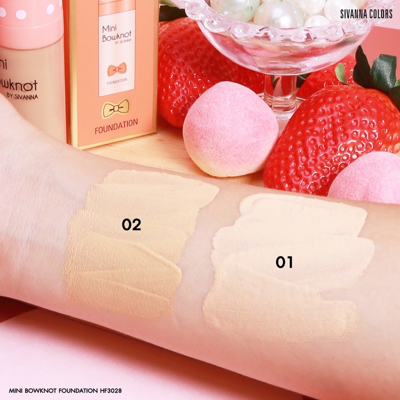 Kem nền Sivanna Colors Vitamin C&E