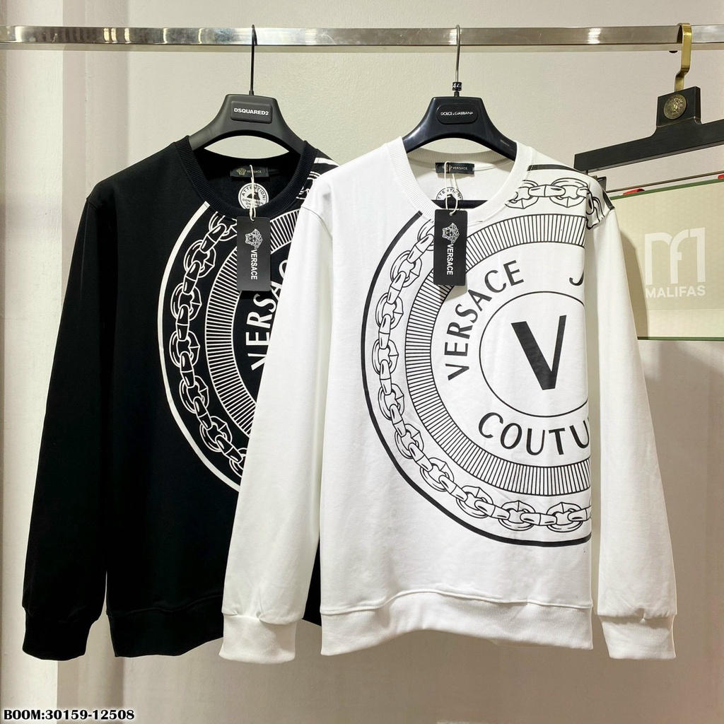 Áo Nỉ Nam VERS Họa Tiết Siêu Đẹp - Áo Nam VERS Chất Nỉ Cực Hot