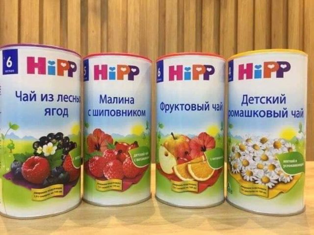 Trà dinh dưỡng Hipp Nga cho bé