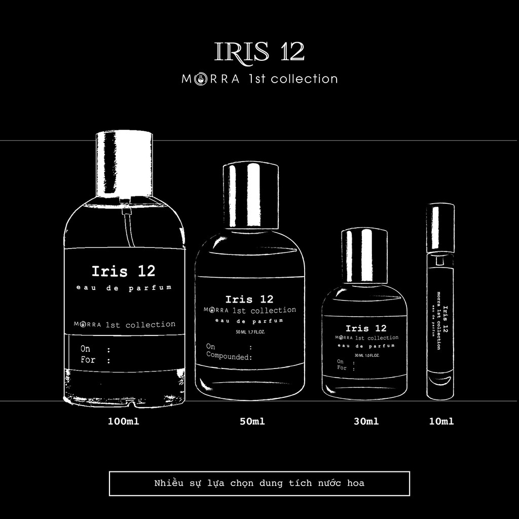 Nước hoa Morra Iris 12 - 100ml