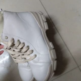 Giầy da cao cổ, độn đế 3cm(ảnh thật ở cuối)