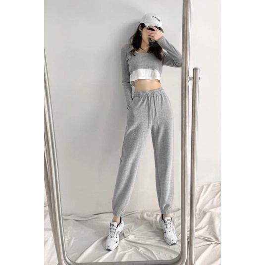 [ Sale cực shok] Quần Jogerr nỉ rút dây hót