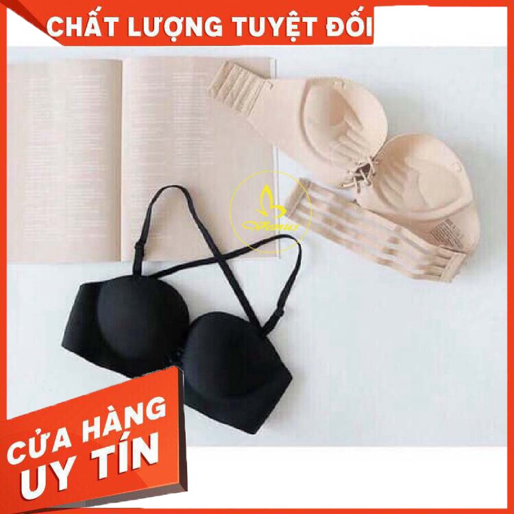 HÀNG NHẬP KHẨU -  Áo ngực su dây rút cao cấp dây lưng trong suốt, mút bàn tay siêu dày. - Hàng Nhập Khẩu