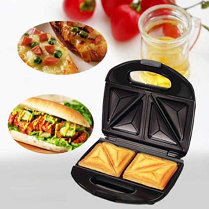 Máy Nướng Bánh Mì Kẹp, Nướng Bánh Sandwich, Làm Bánh Waffle