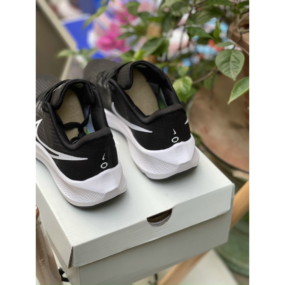 Giày thể thao sneaker air zoom đen trắng siêu nhẹ 2022