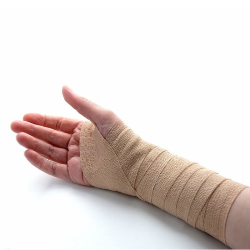 [Hàng mới về] Băng quấn thể thao bảo vệ cơ bắp tự dính co giãn tốt nhiều màu sắc tùy chọn