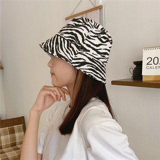 Nón Vành Họa Tiết Ngựa Vằn Thời Trang Mới Cho Nữ