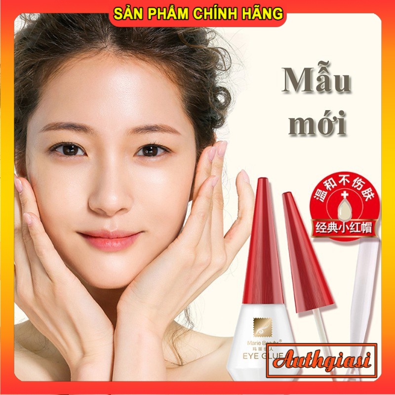 Keo dán mi NẮP ĐỎ - kích mí Marie Beauty New mẫu mới loại xịn nhất 2 trong 1 AUTHGIASI