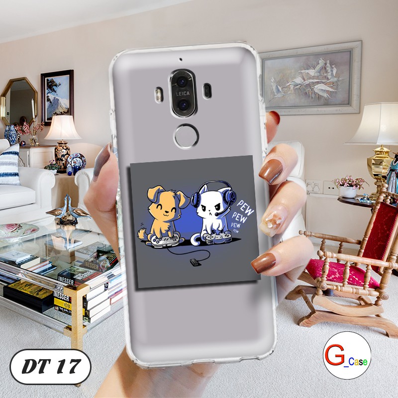 Ốp lưng Huawei Mate 9 dẻo trong in hình