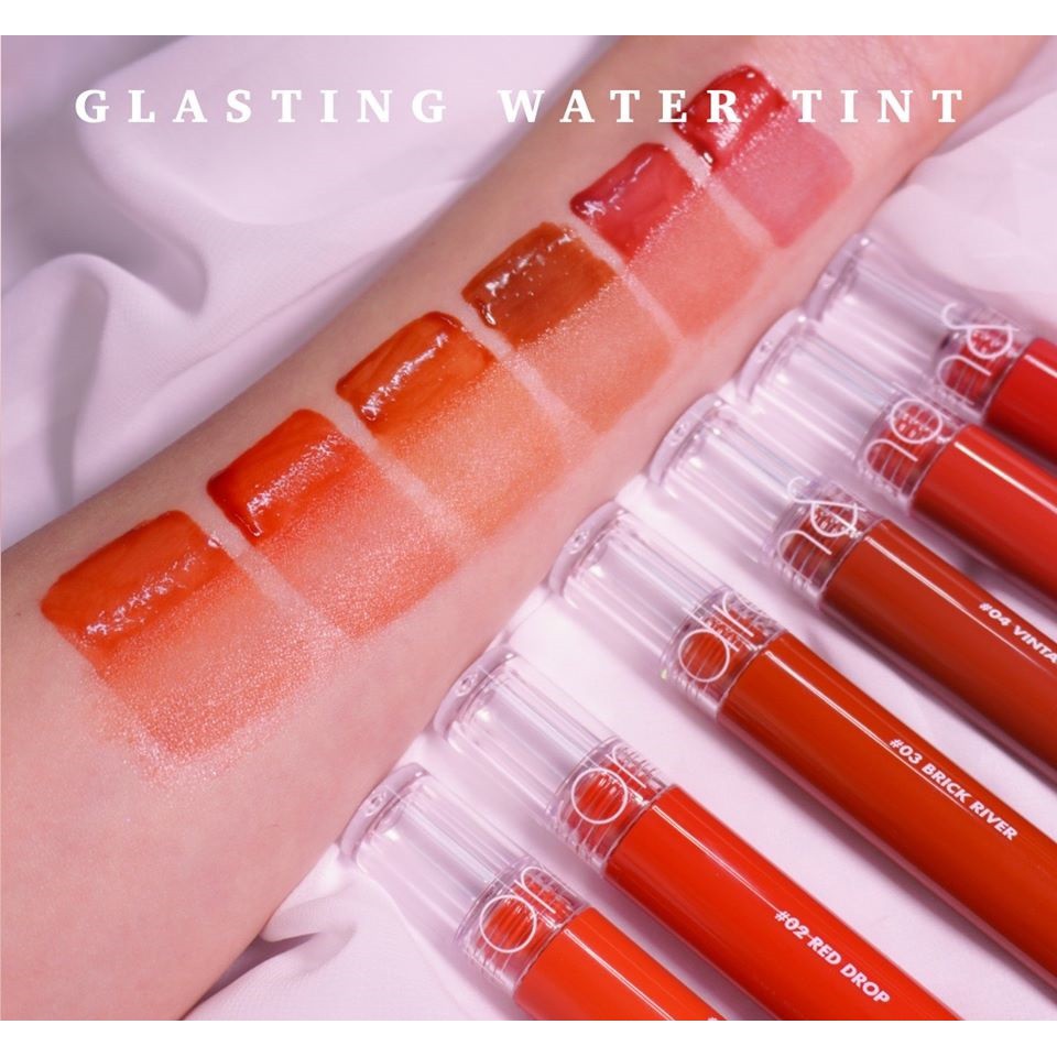 Son Tint Nước Siêu Lì, Lâu Trôi Romand Glasting Water Tint 4g