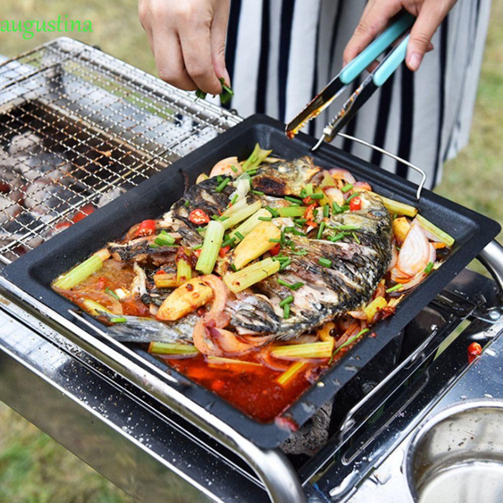 Chảo Nướng Bbq Dễ Dàng Vệ Sinh Phong Cách Hàn Quốc Tiện Dụng Cho Gia Đình