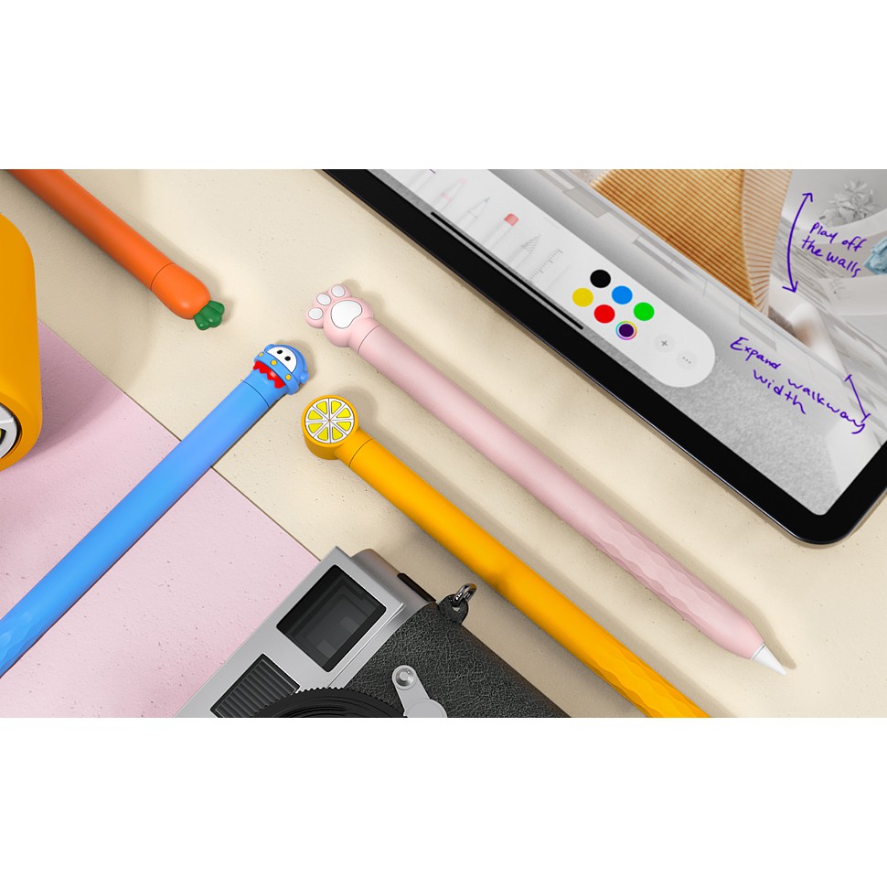 Ốp Case Apple Pencil 2 Đầu Ngộ Nghĩnh Chính Hãng Aha Style