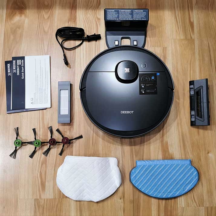 Robot hút bụi và lau nhà tự động 2 trong 1 ECOVASC DEEBOT T5 HERO ⭐️NEW 2021 ⭐️Hàng Chính Hãng