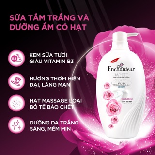 Sữa tắm có hạt Enchanteur 650g