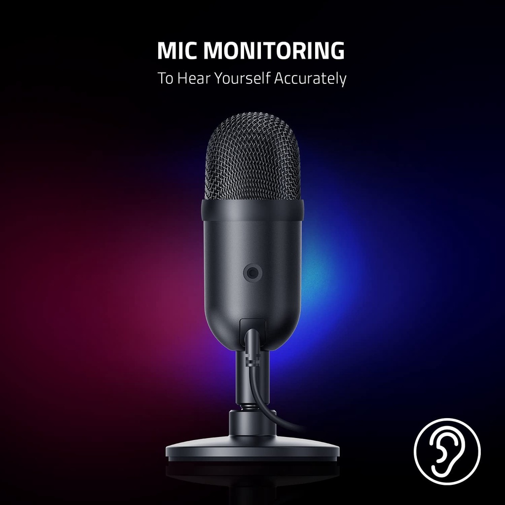 Thiết bị thu âm Razer Seiren V2 X-USB Microphone for Streamers