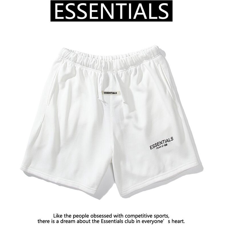 Quần short cotton phản quang thời trang unisex