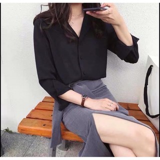 [Ảnh thật]Áo sơmi công sở siêu xinh
