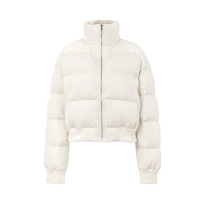 Áo khoác phao MÀU TRẮNG SỮA hàng QC 2022