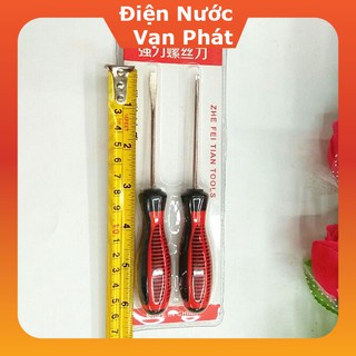 Tua vít (tô vít, tuốc nơ vít) vít pake siêu hít (bộ 2 cây)