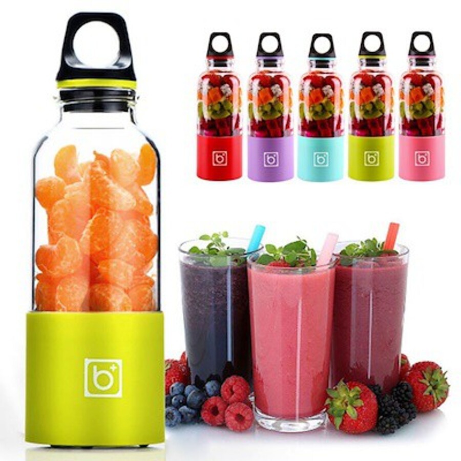 💥Bảo Hành 12 Tháng💥 Máy Xay Sinh Tố Cầm Tay Mini Sạc Pin 4 Lưỡi BINGO JUICER CUP 500Ml, Siêu Tiện Dụng Cho Mùa Hè 2021