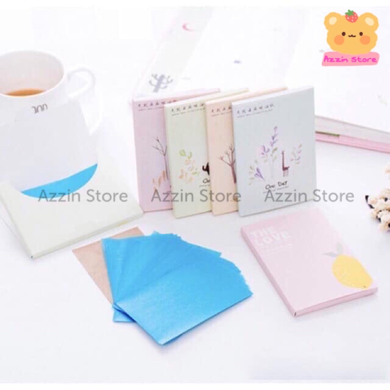 Giấy Thấm Dầu Maycreate 50 Tờ Nội Địa Trung Azzin Store