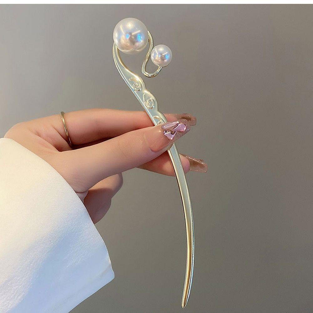 Epoch Trâm Cài Tóc Đính Ngọc Trai Giả Bằng Hợp Kim Phong Cách Trung Hoa Cổ Điển Dành