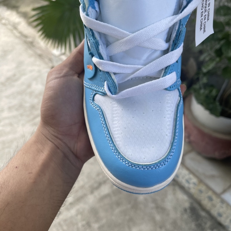 Giày sneaker cổ cao | Jordan 1 High Offwhite bản chuẩn đẹp