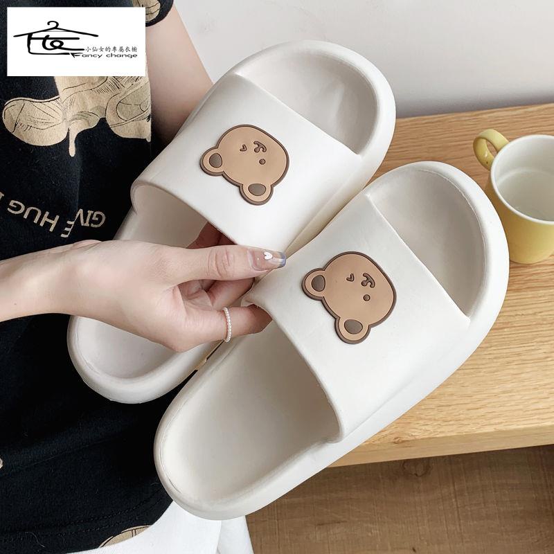 Dép Đi Trong Nhà Tắm Đế Dày Chống Trượt Thời Trang Mùa Hè Cho Nữ