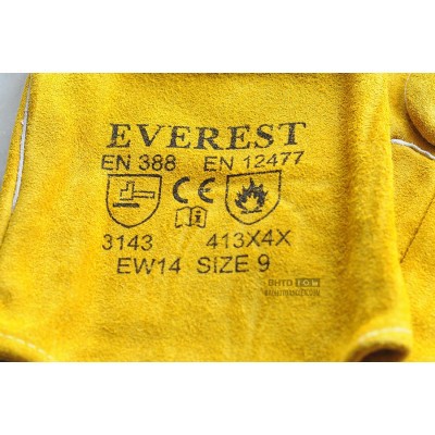 (RẺ, CHÍNH HÃNG) Găng tay da hàn nhập khẩu Everest EW14