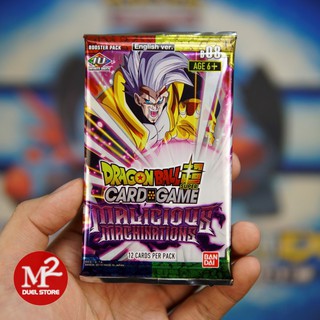01 tủi thẻ bài Dragon Ball Super B08 Malicious Machinations Booster Pack - 12 lá bài - Giao pack hình ngẫu nhiên
