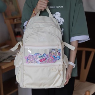 BALO ULZZANG SIZE TO HUY HIỆU LISONG KÈM STICKER