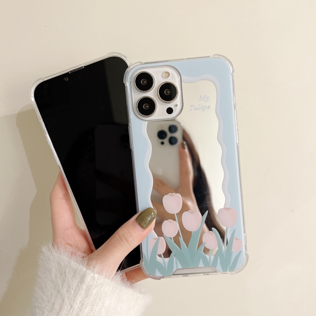 Ốp Lưng OPPO Reno 8Z 8 A76 A74 A95 A57 4G 5G A94 A52 A92 A5 2020 A9 2020 A5s A12 A31 A3s 7 7Z 6 5 A16 A15 A15s A54 A53 A33 Gương Case
