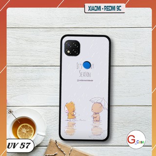 Ốp điện thoại Xiaomi Redmi 9C - lưng nhám viền dẻo
