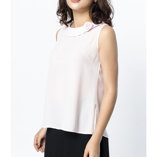 Áo Công Sở Sát Nách, Ve Cổ Lệch Lamer L61B18H051