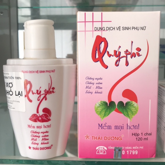 ✅ CHÍNH HÃNG - Dung dịch vệ sinh phụ nữ Quý Phi