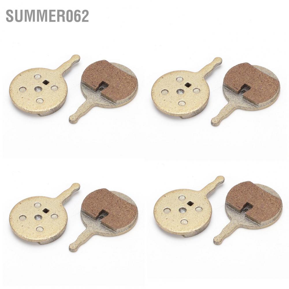 Summer062 4 Set M355 M446 Mountain Bike Disc Brake Pads Ketone All Metal Oil
