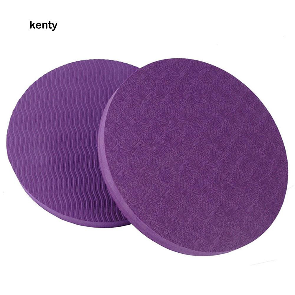 Kt KT★Set 2 Đệm Bảo Vệ Đầu Gối Và Khuỷu Tay Khi Tập Yoga / Gym / Thể Hình