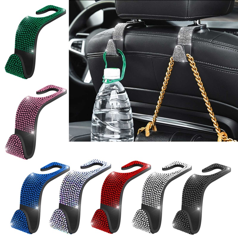 Móc Treo Đồ Gắn Ghế Xe Hơi Nhiều Màu Sắc Tiện Dụng