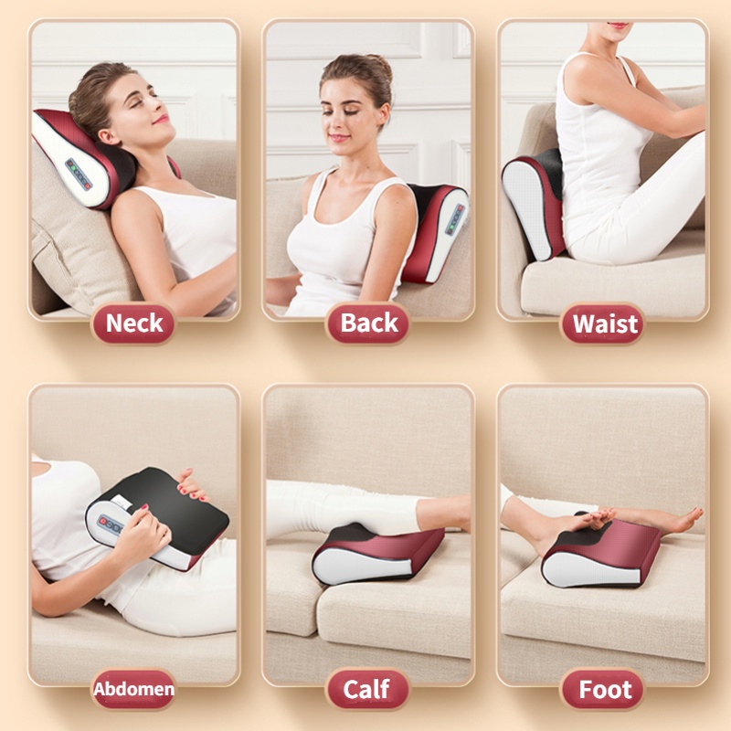 Máy Mát Xa Cổ Vai Lưng Chạy Điện Tiện Dụng