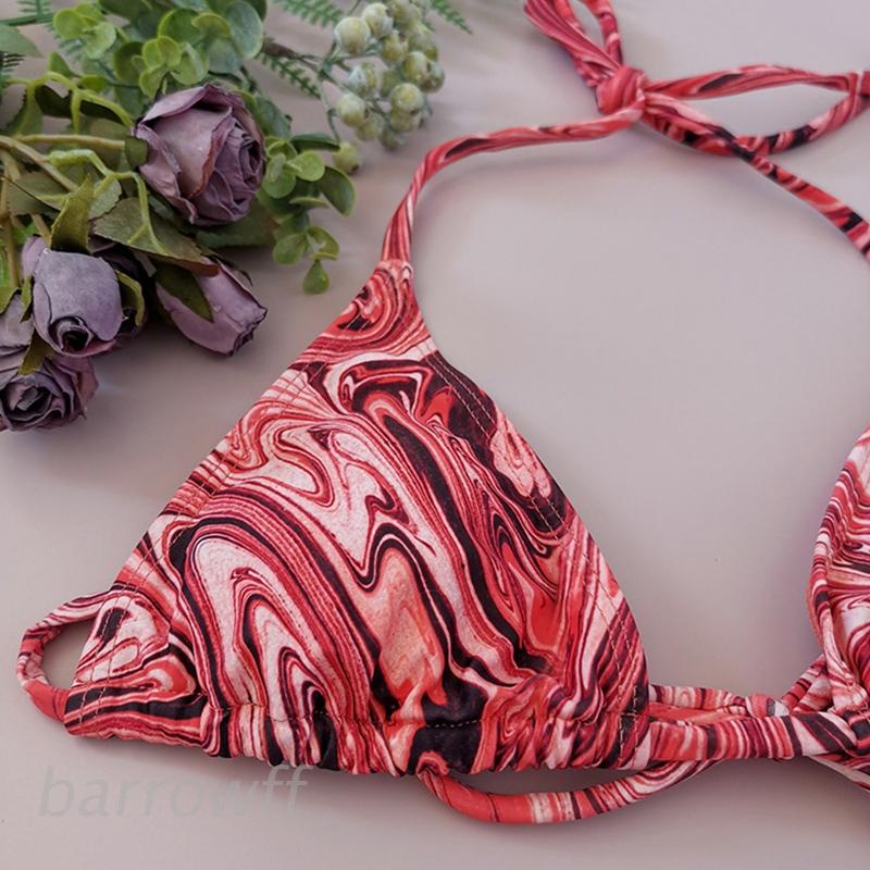 Set Đồ Tắm In Họa Tiết Quyến Rũ Dành Cho Nữ