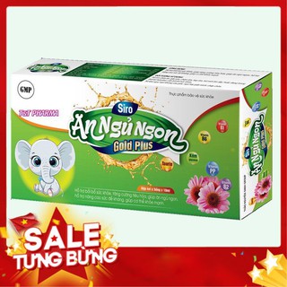 Siro Giúp Bé Ăn Ngủ Ngon Gold Plus - Bổ Sung Kẽm, Taurin, Vitamin Giúp Bé Tăng Sức Đề Kháng, Tiêu Hóa Khỏe