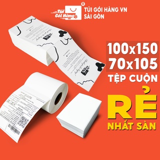 Giấy In Nhiệt A6, A7 TUIGOIHANG Kích Thước 70x105, 100x150mm In Đơn Shopee TMĐT