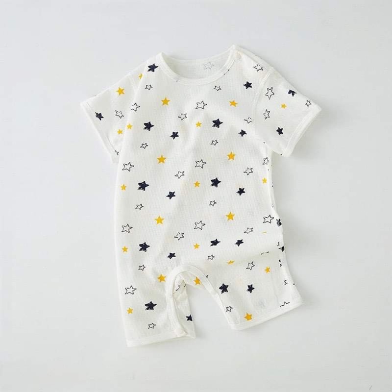 Bộ body chip mùa hè bé trai bé gái 0-2 tuổi 100% cotton siêu mát, nhiều hình