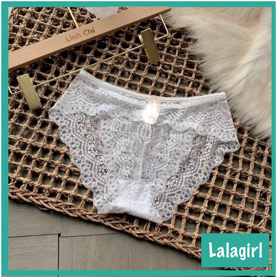 Quần Lót Nữ Ren Sexy Thiết Kế Họa Tiết Ren Xuyên Thấu Siêu Gợi Cảm Quyến Rũ [QLR] | BigBuy360 - bigbuy360.vn
