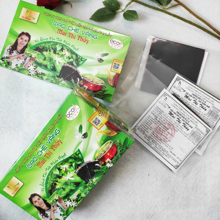 Cao Chè Vằng Quảng Trị Hộp 500g [LOẠI 1] Giúp giải khát, thanh lọc cơ thể, ổn định khí huyết hiệu quả