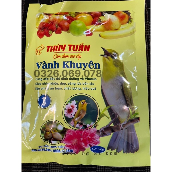 Cám Thuý Tuấn Vành Khuyên số 1 cao cấp gói 100g
