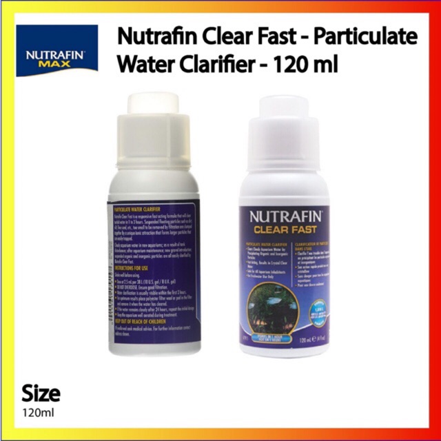 NUTRAFIN CLEAR FAST - Siêu Phẩm Làm Trong Nước Hồ Cá, Thuỷ Sinh Cấp Tốc