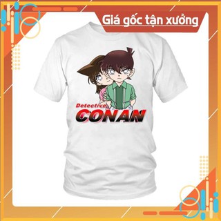 Áo thun thám tử lừng danh Conan Ran và Shinichi Anime Mẫu 10