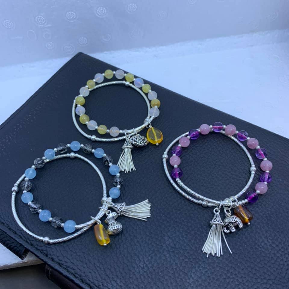 Charm treo túi tiền bạc 925